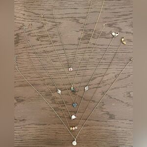 Vintage Gold Necklace Set of Six